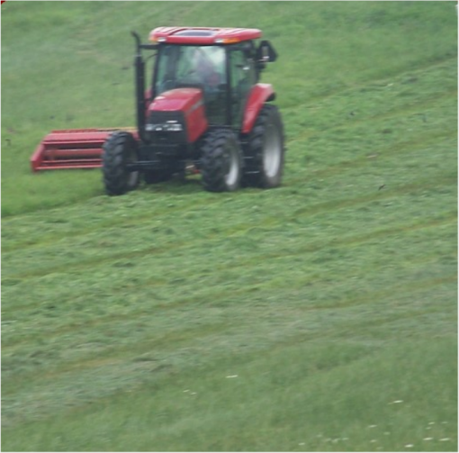tractor alfalfa